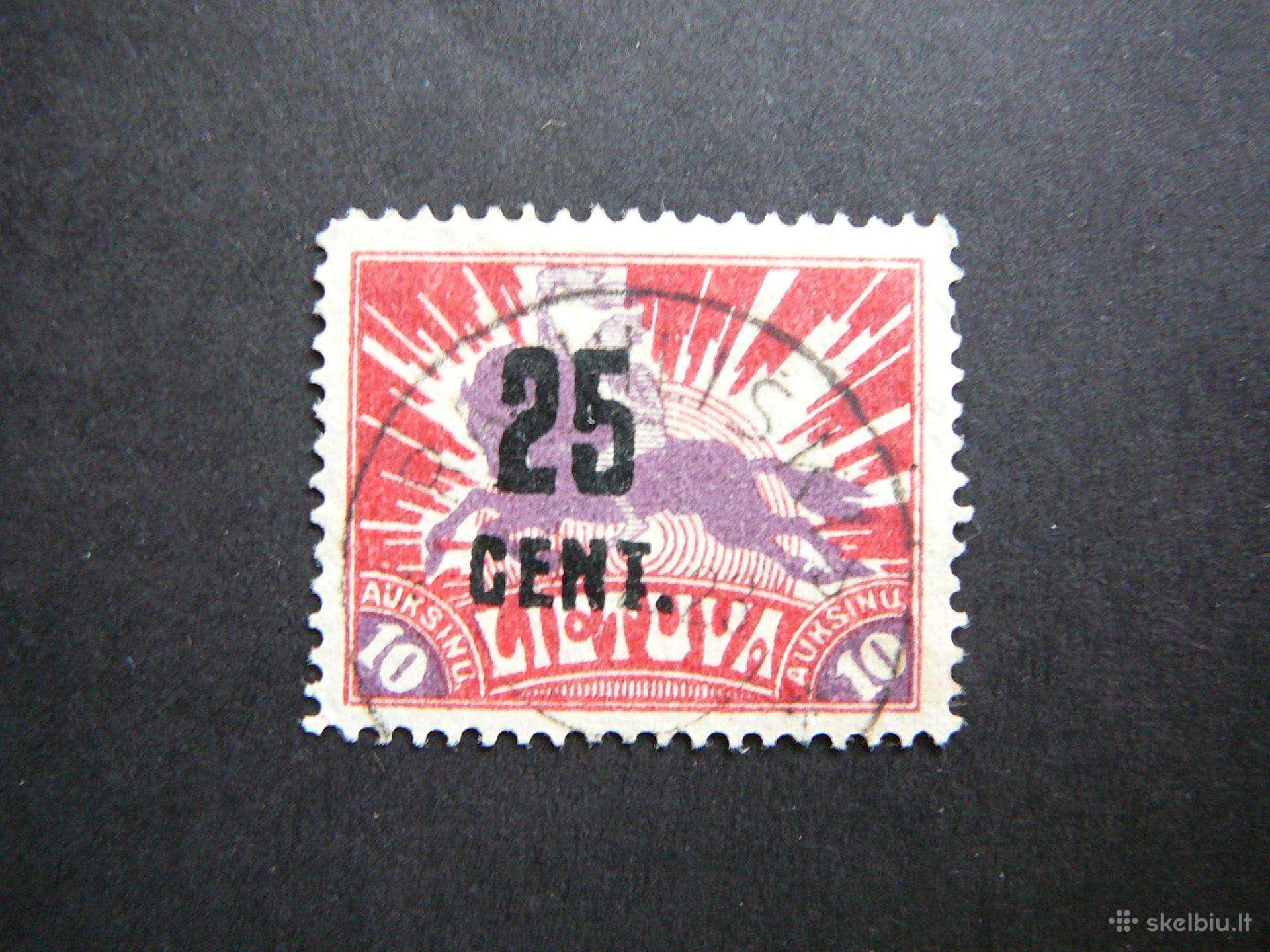 Lietuva 1922 antsp. lit172a