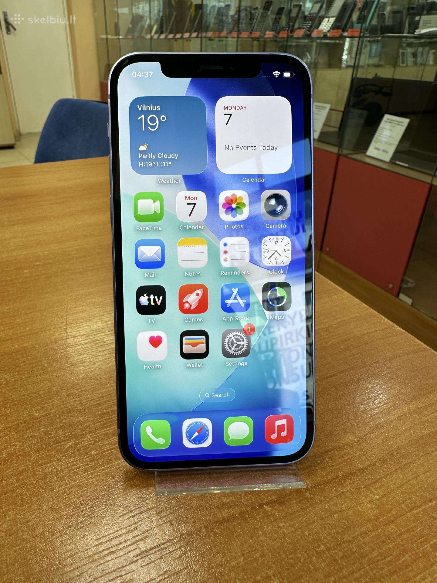 Apple iPhone 12 64gb (naudotas)