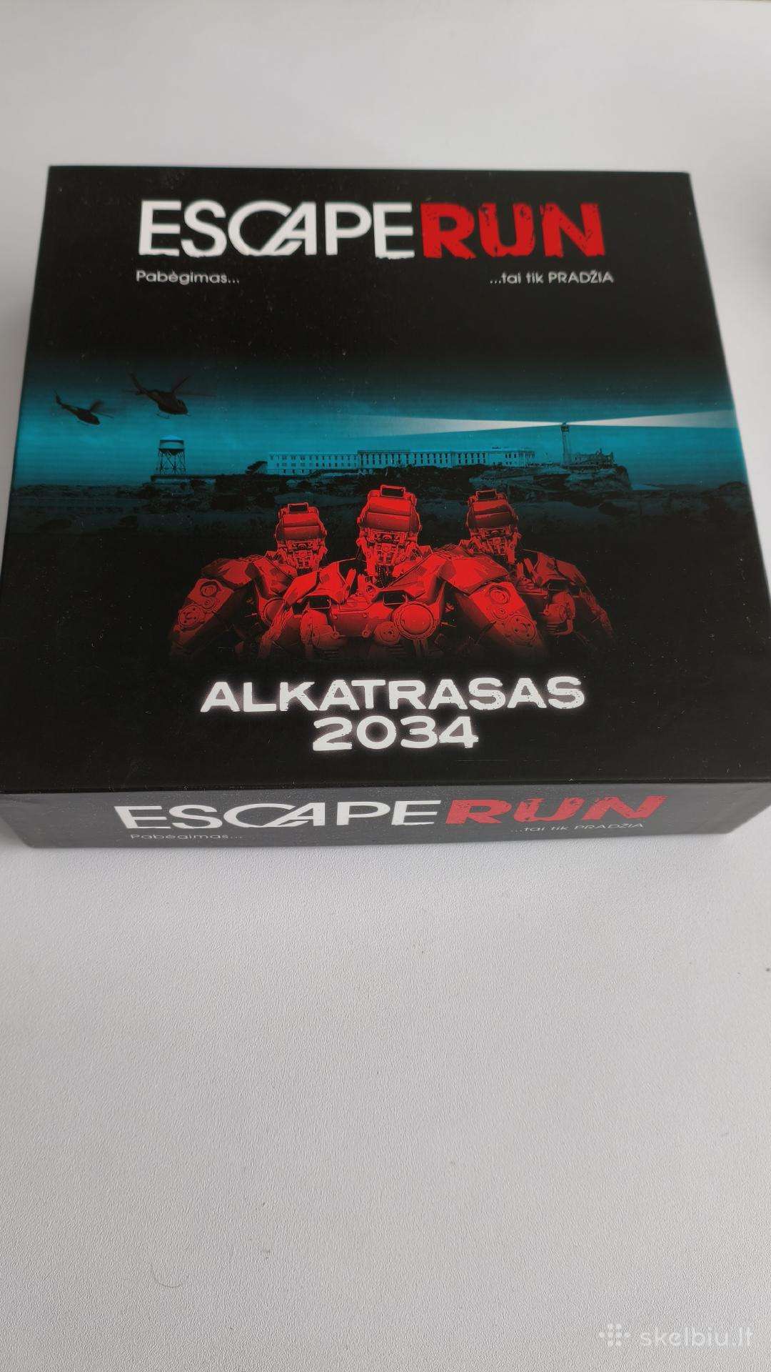 Stalo žaidimai Escape run Alkatrasas 2034, Dune