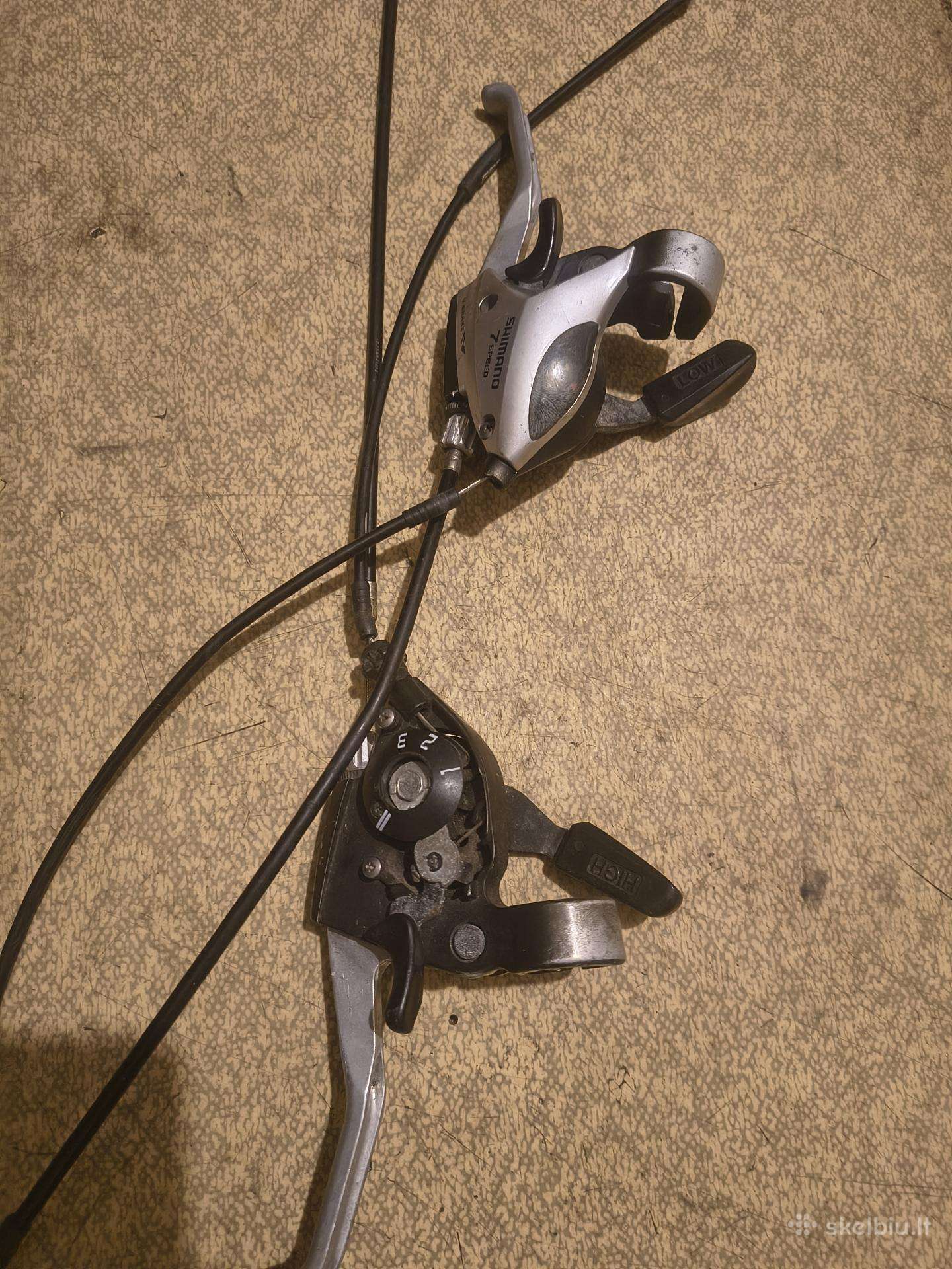 Shimano 7 bėgiu permetėjai