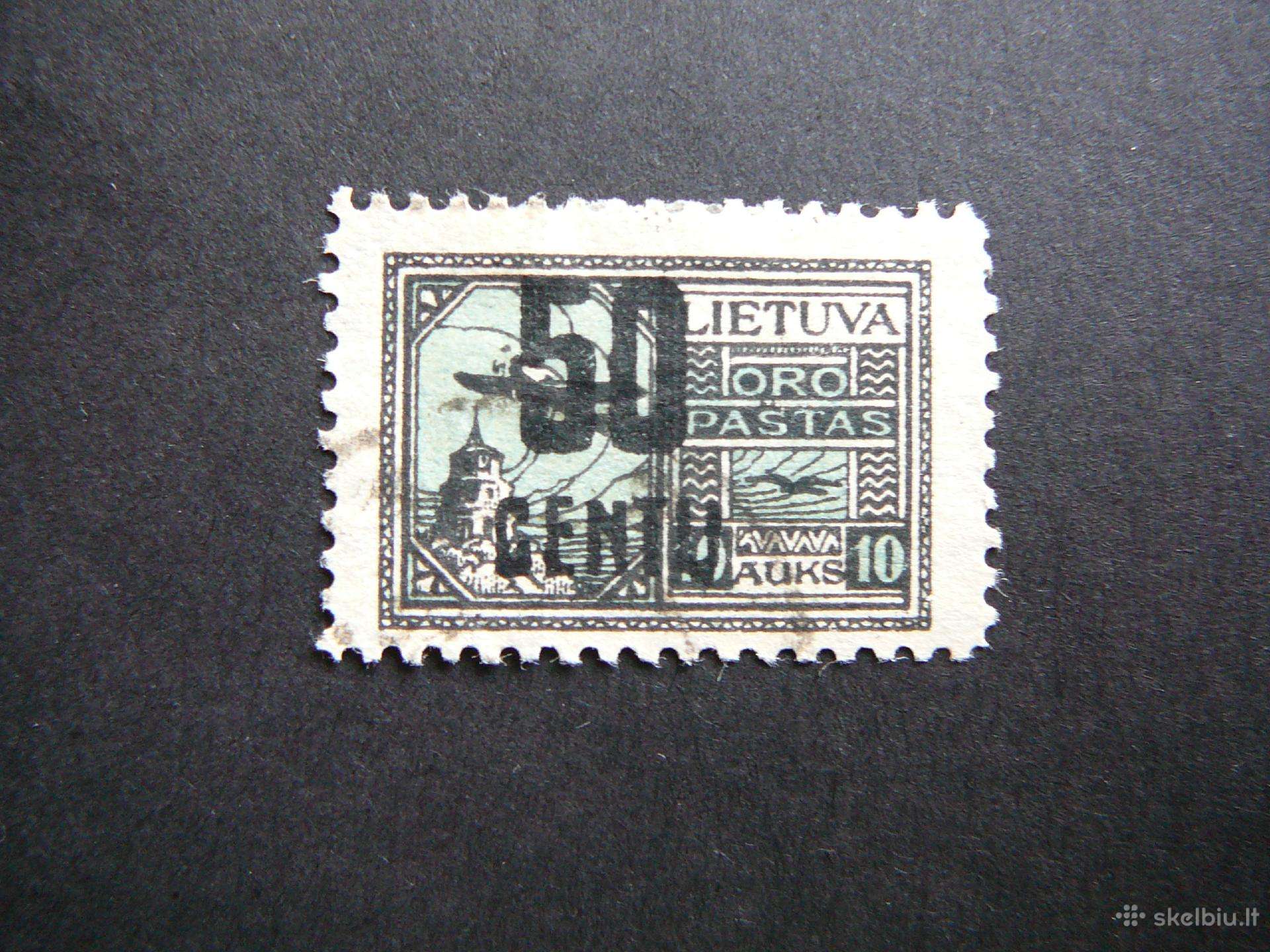 Lietuva 1922 antsp. lit185a
