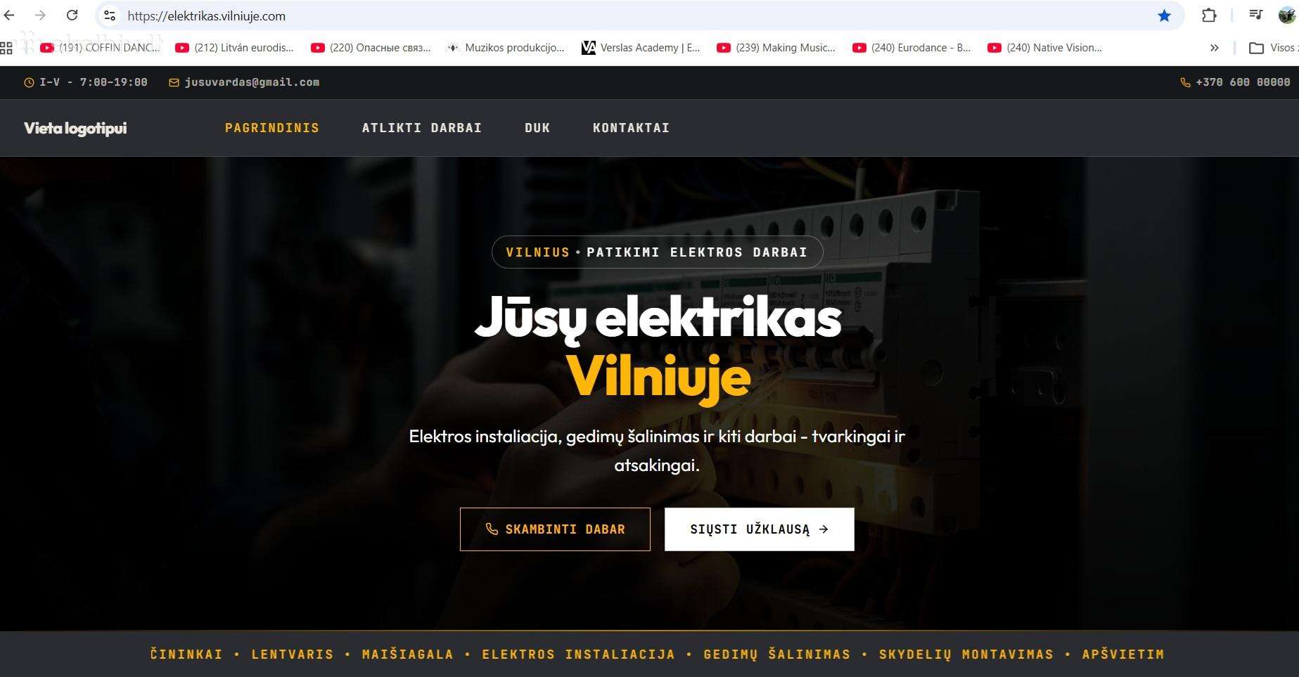 Parduodu internetinę svetainę