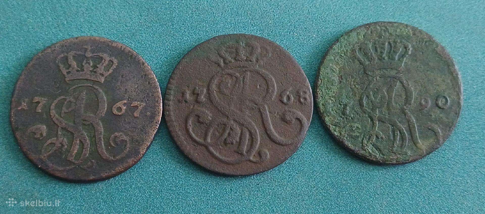 Poniatovskio grašiai nuo 1767