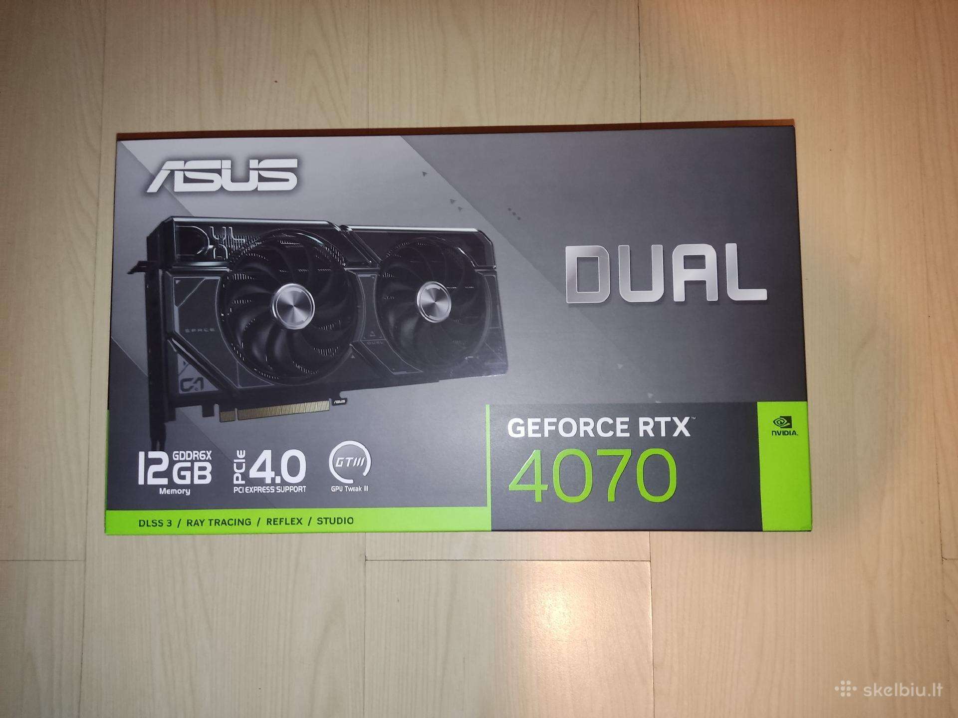 Rtx 4070 12gb Geforce Asus Dual