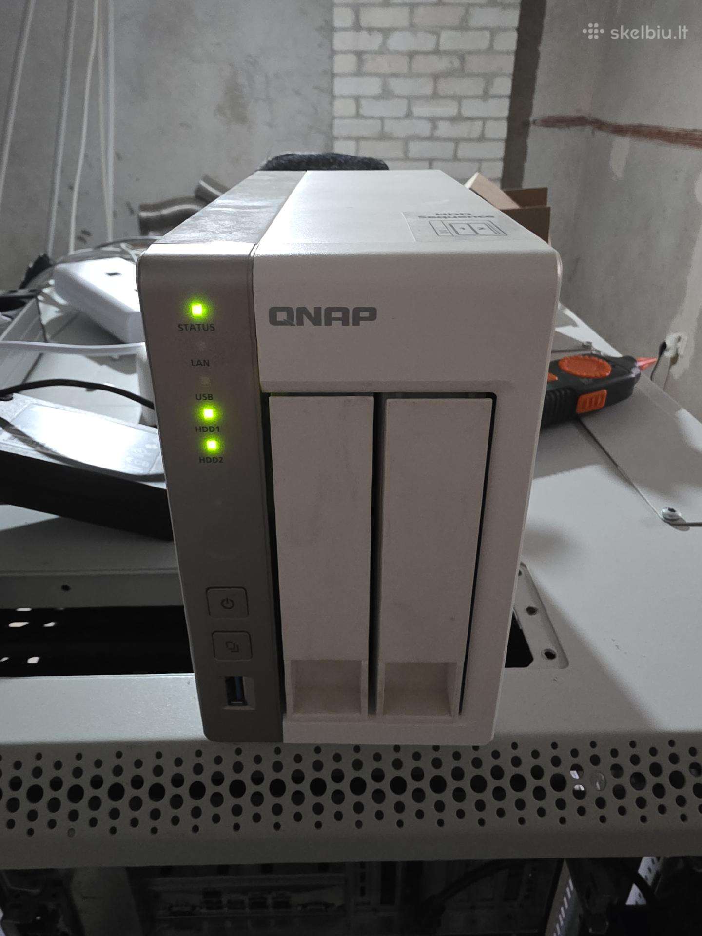 Qnap Ts-251 8gb + 2x16tb Exos Nas
