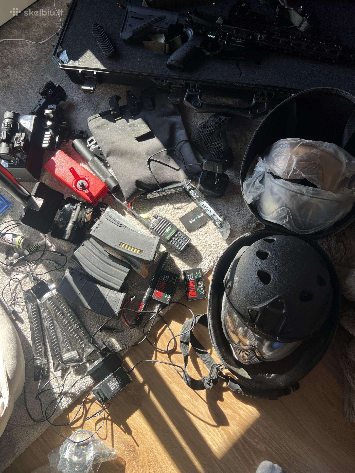 Parduodu Airsoft setą ženkliai pigiau