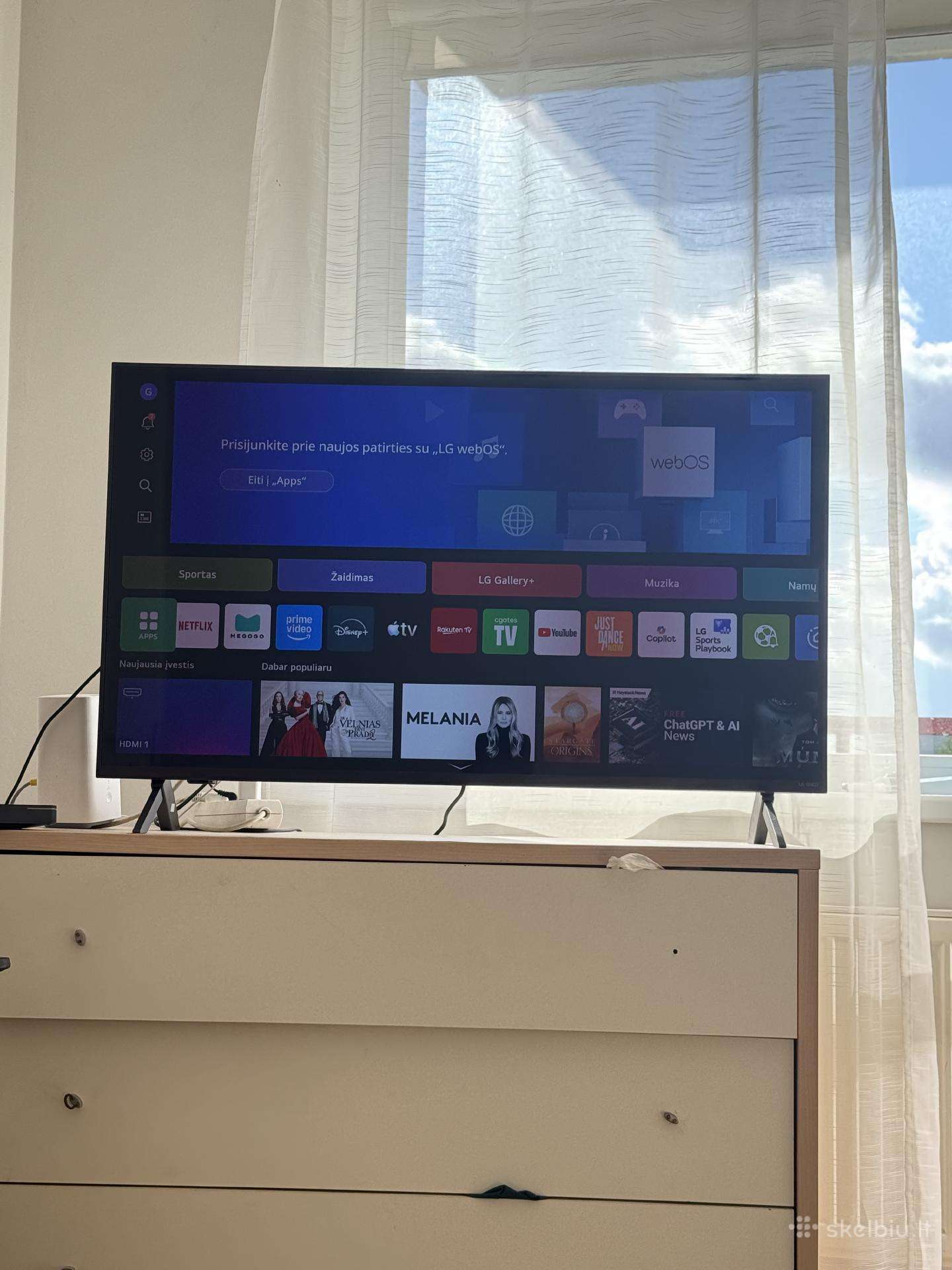 LG Qned84a Ai 43 108cm