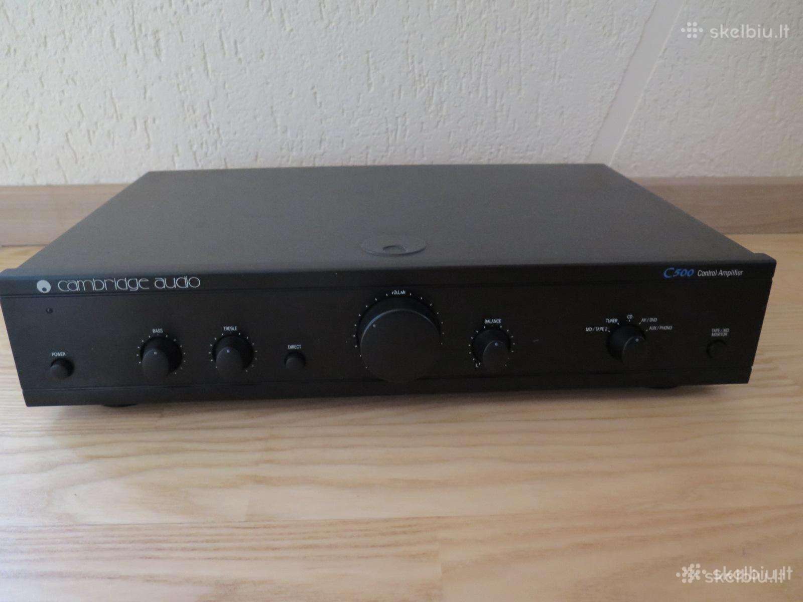 Cambridge Audio C500 pradinis garso stiprintuvas