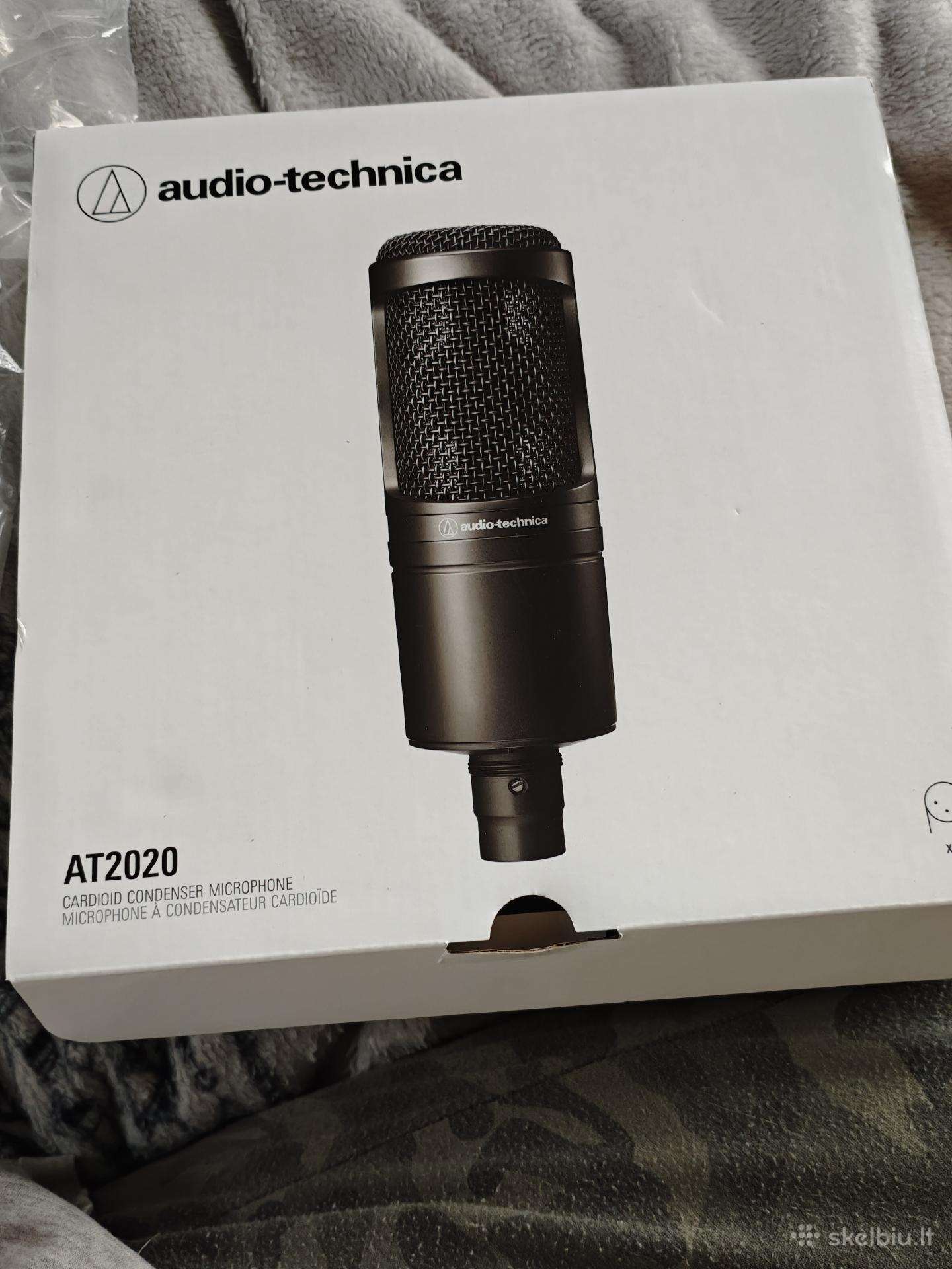 Audio Technica At2020 Xlr mikrofono komplektas