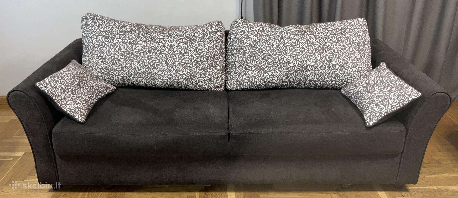 Trivietė sofa, miegama