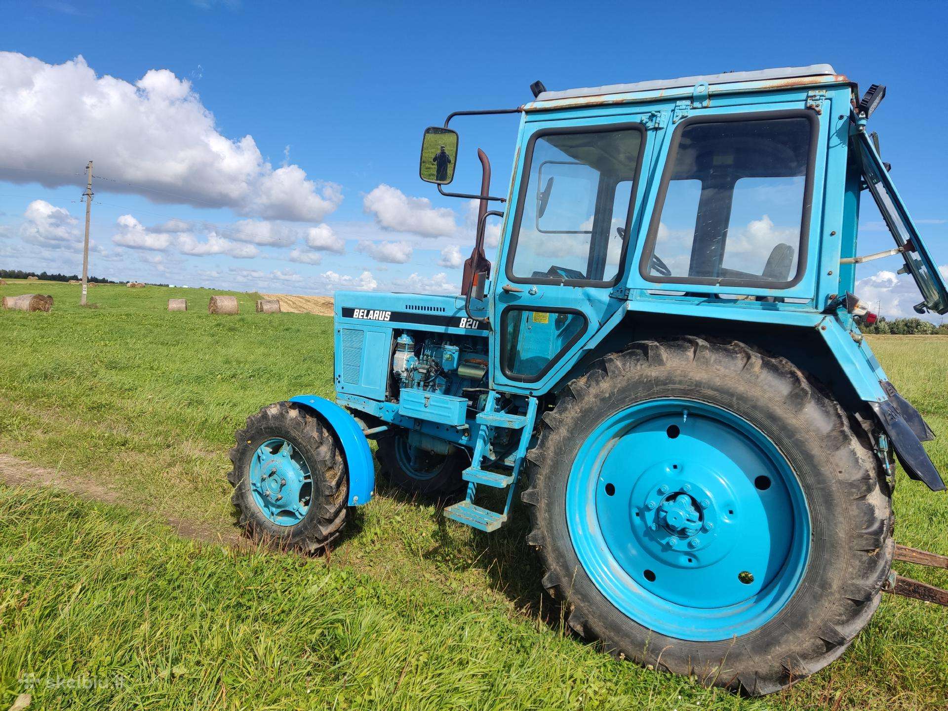Traktoriaus mtz 82 dirbęs 581mth