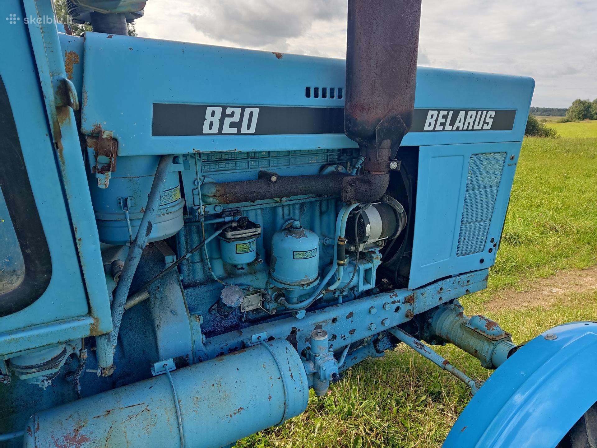 Traktoriaus mtz 82 dirbęs 581mth