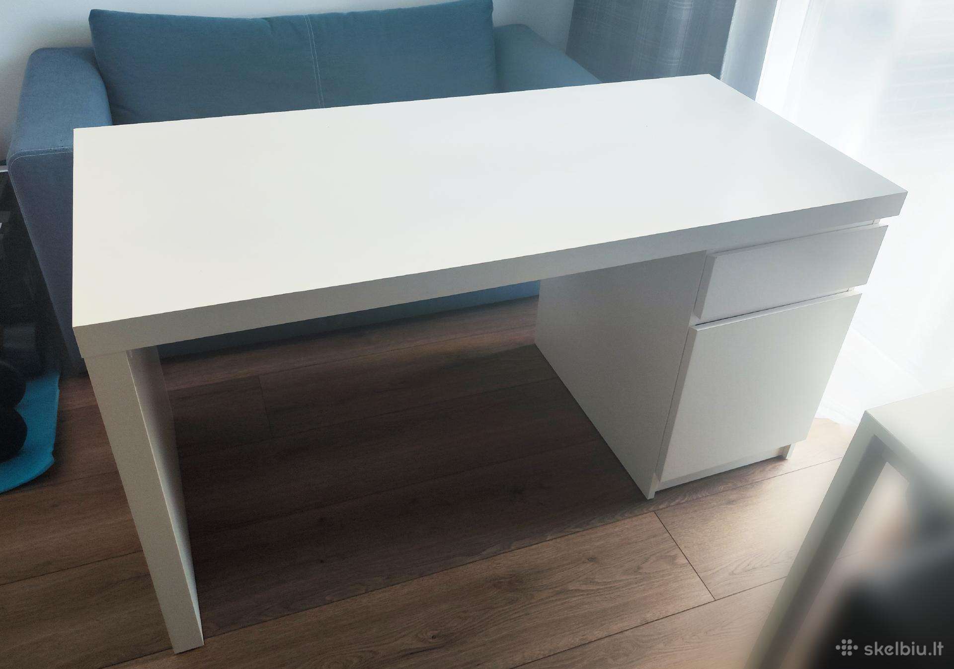 Malm Rašomasis stalas, balta, 140x65 cm 73cm