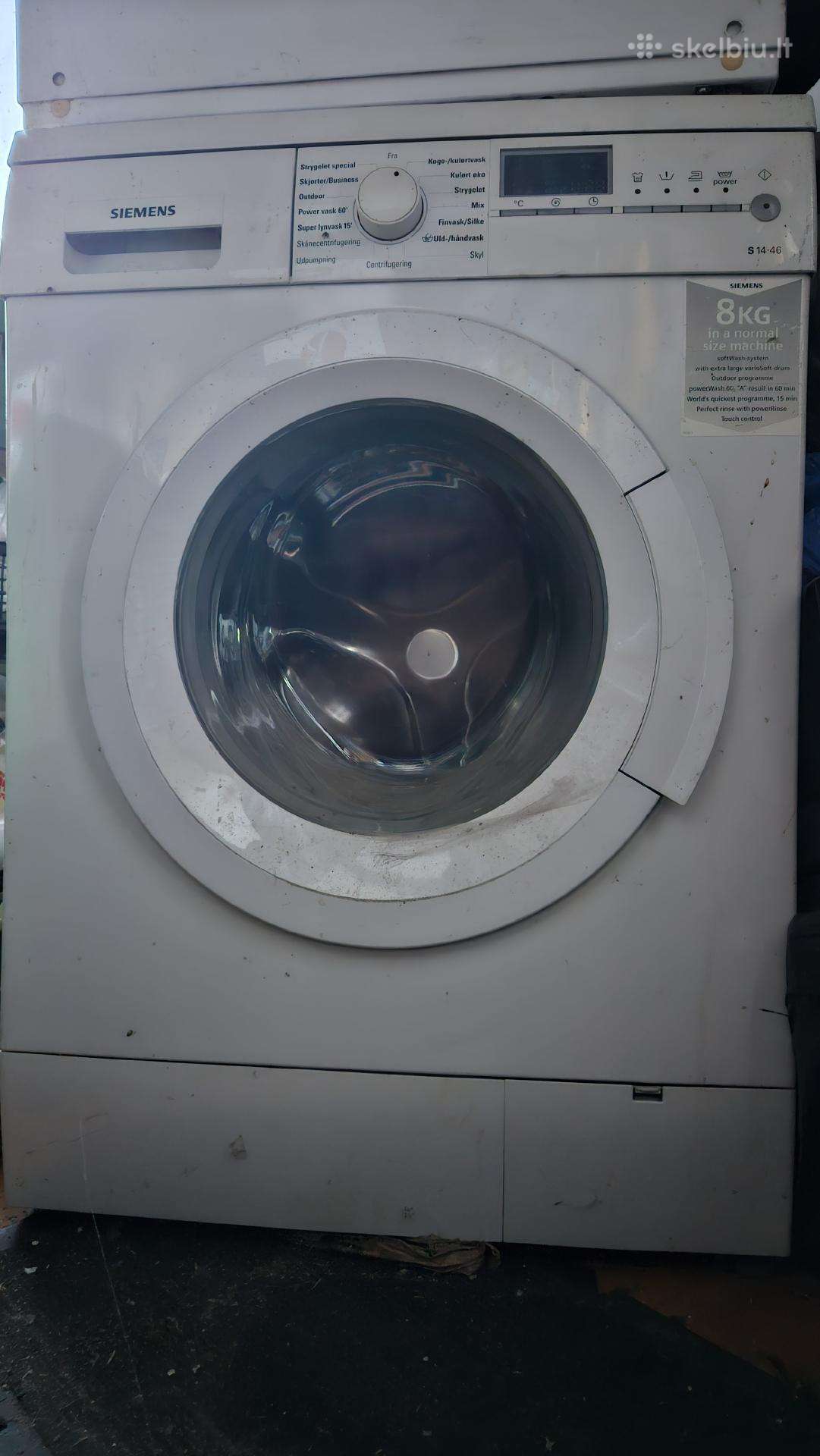 Parduodu skalbimo mašiną Siemens S 14-16.