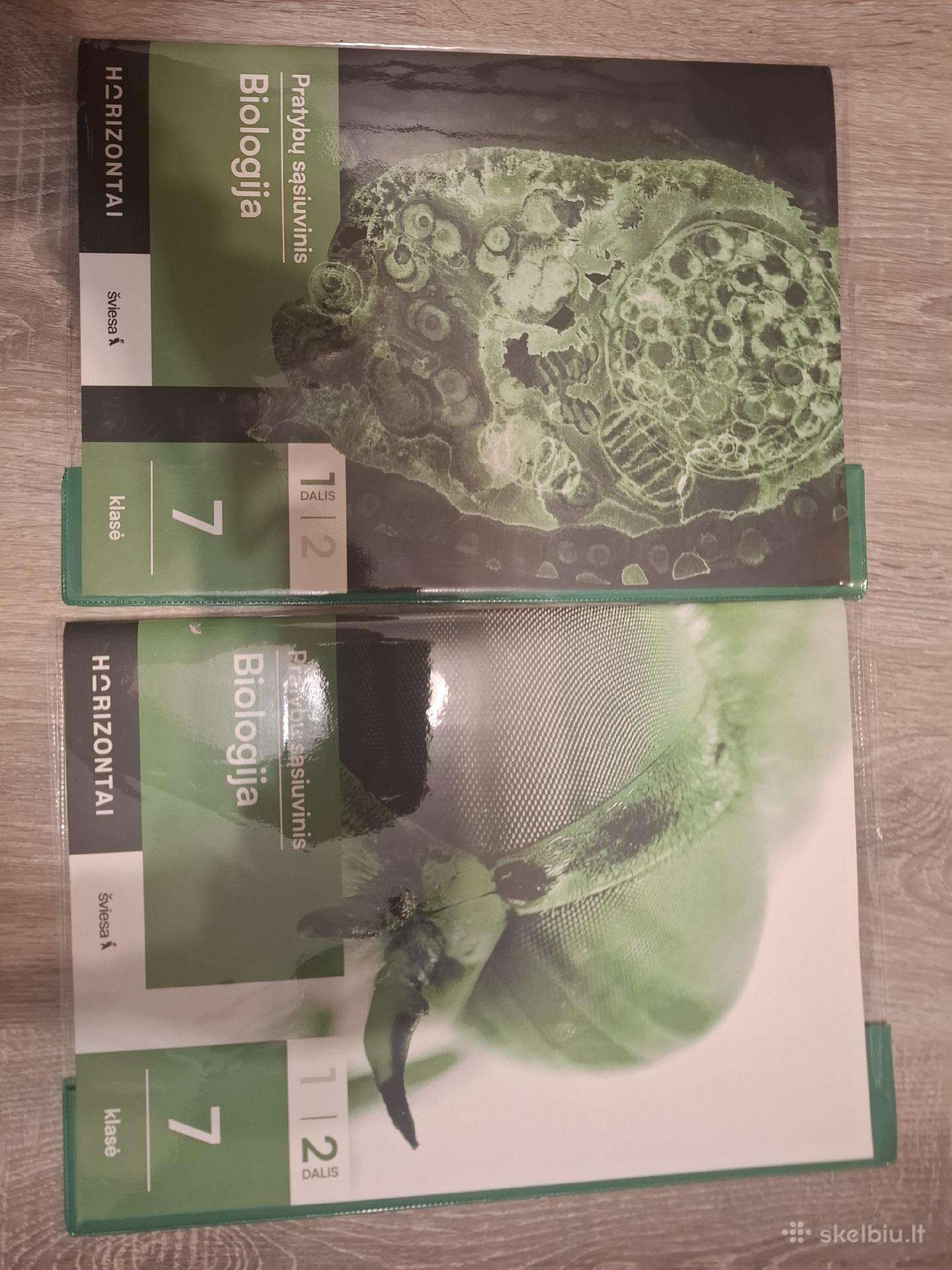 Biologijos pratybų sąsiuvinis 7kl 1 ir 2 dalis