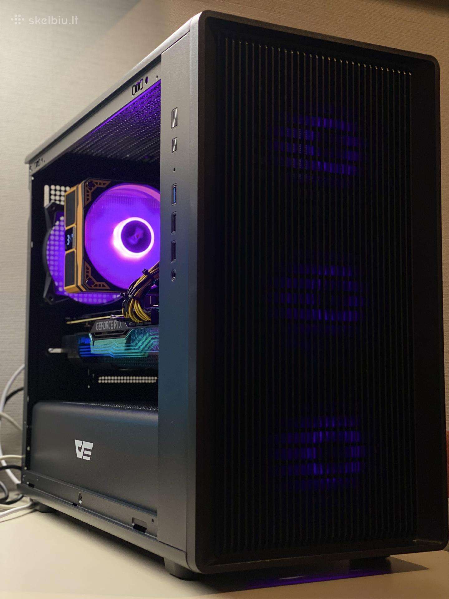Žaidimų kompiuteris Ryzen 5 Rtx 3070 Ti