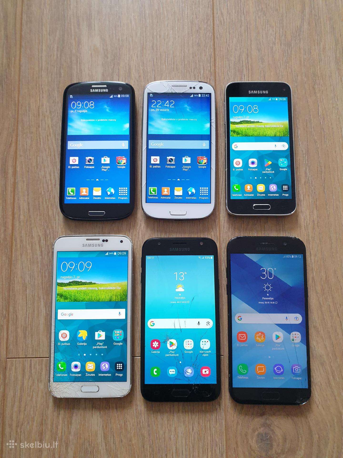Samsung liečiami telefonai bendravimui