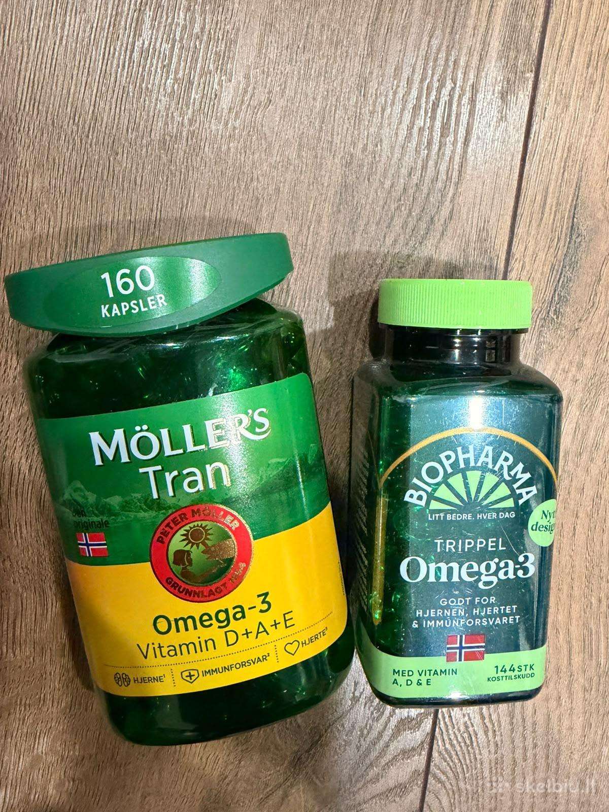 Vitaminai žuvų taukai