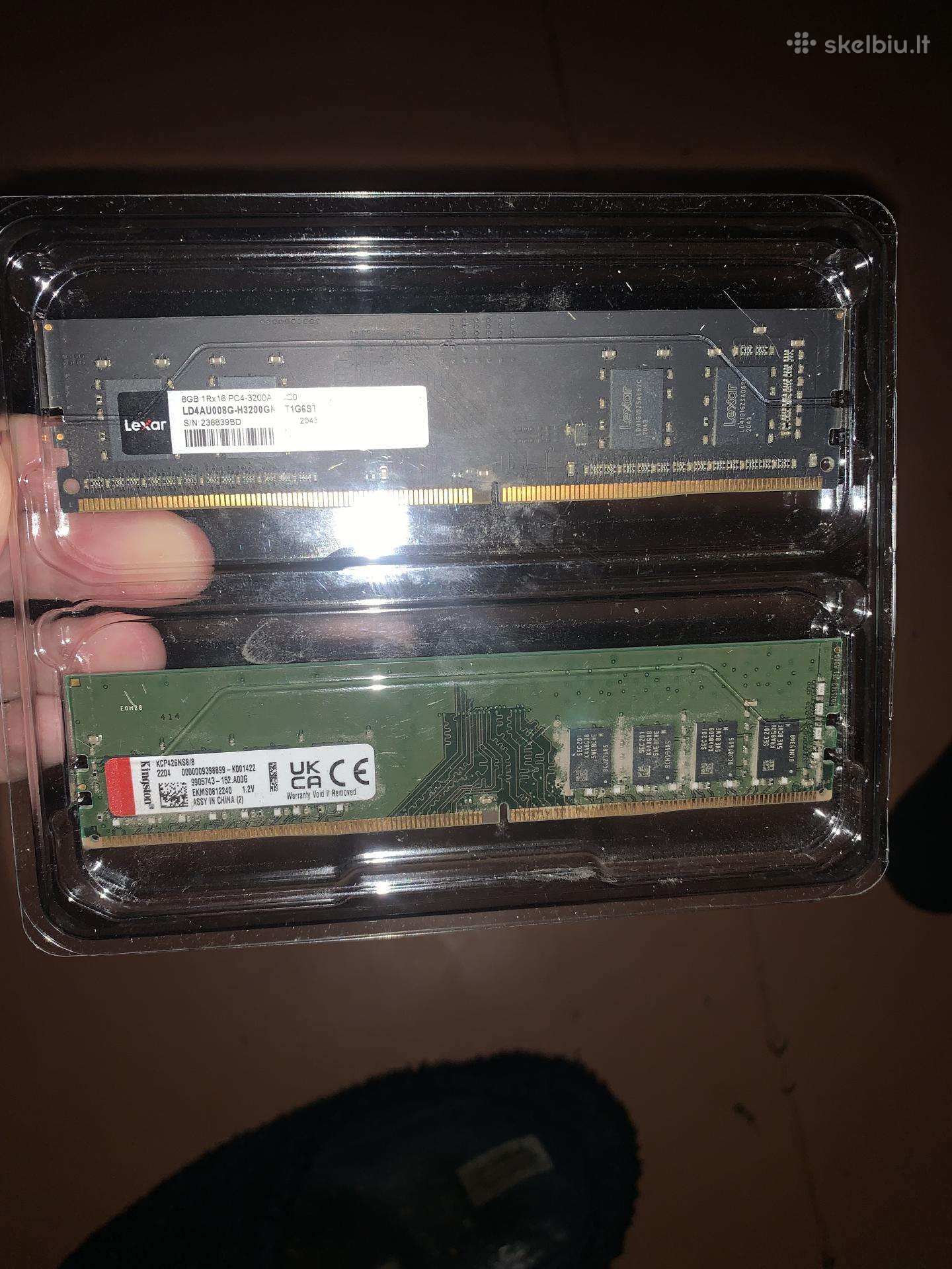 2х8gb Ddr4 ramai = 16gb