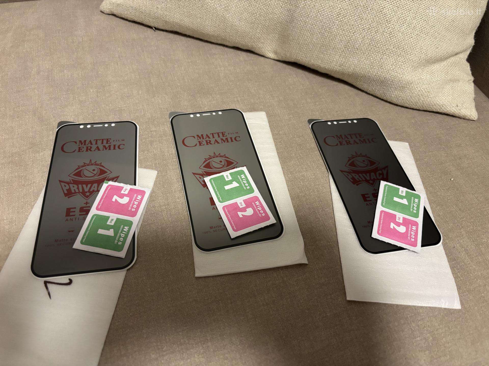 Privacy ekrano apsaugos Ip12. 3vnt
