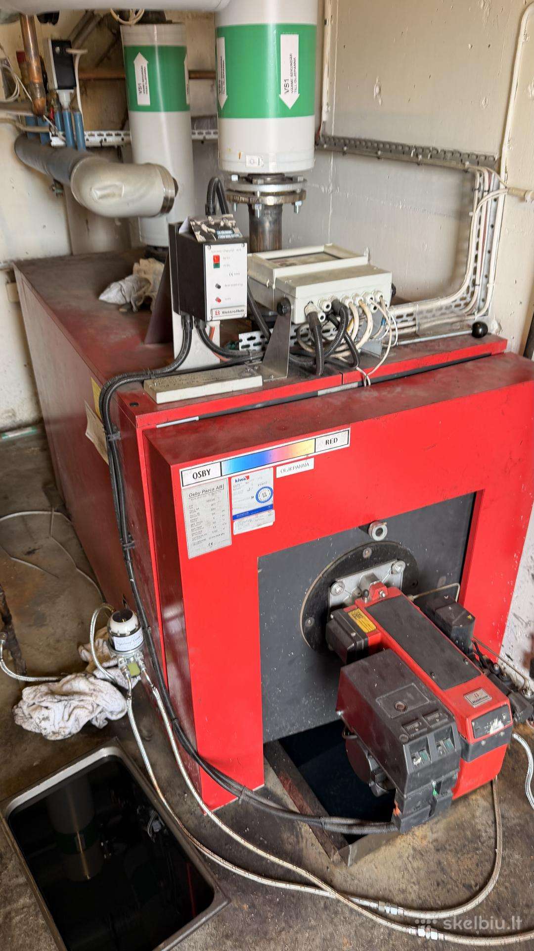 Dyzelinis katilas Osby Parca Red200