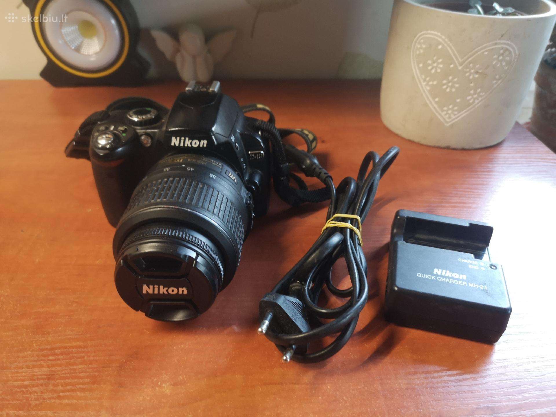 Nikon D40 / Shutter count 14201