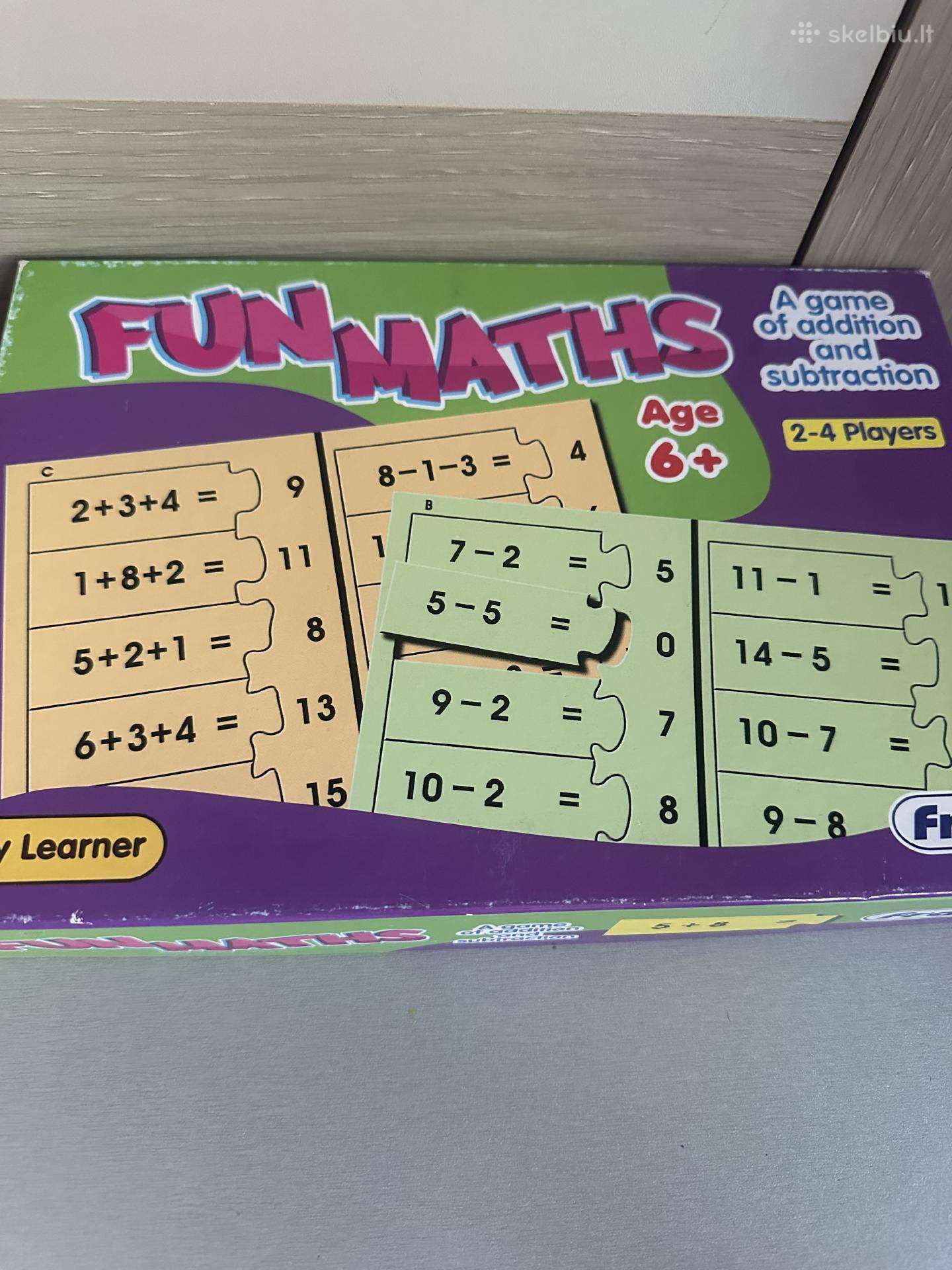 Fun Maths - matematikos žaidimas 6+ / sudėtis ir