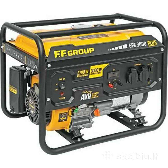 Generatorius Ff Group Gpg 3000 Plus (3,0kw)