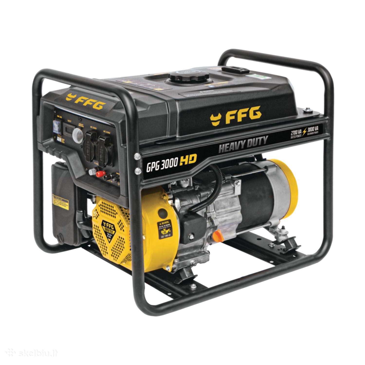 Generatorius Ff Group Gpg 3000 HD (3,0kw)