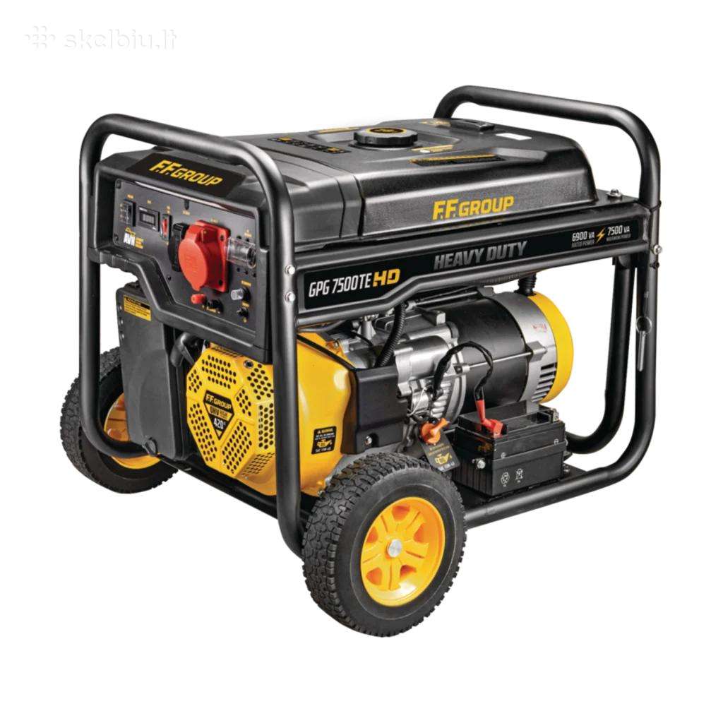 Generatorius Ff Group Gpg 7500te HD (7,5kw)