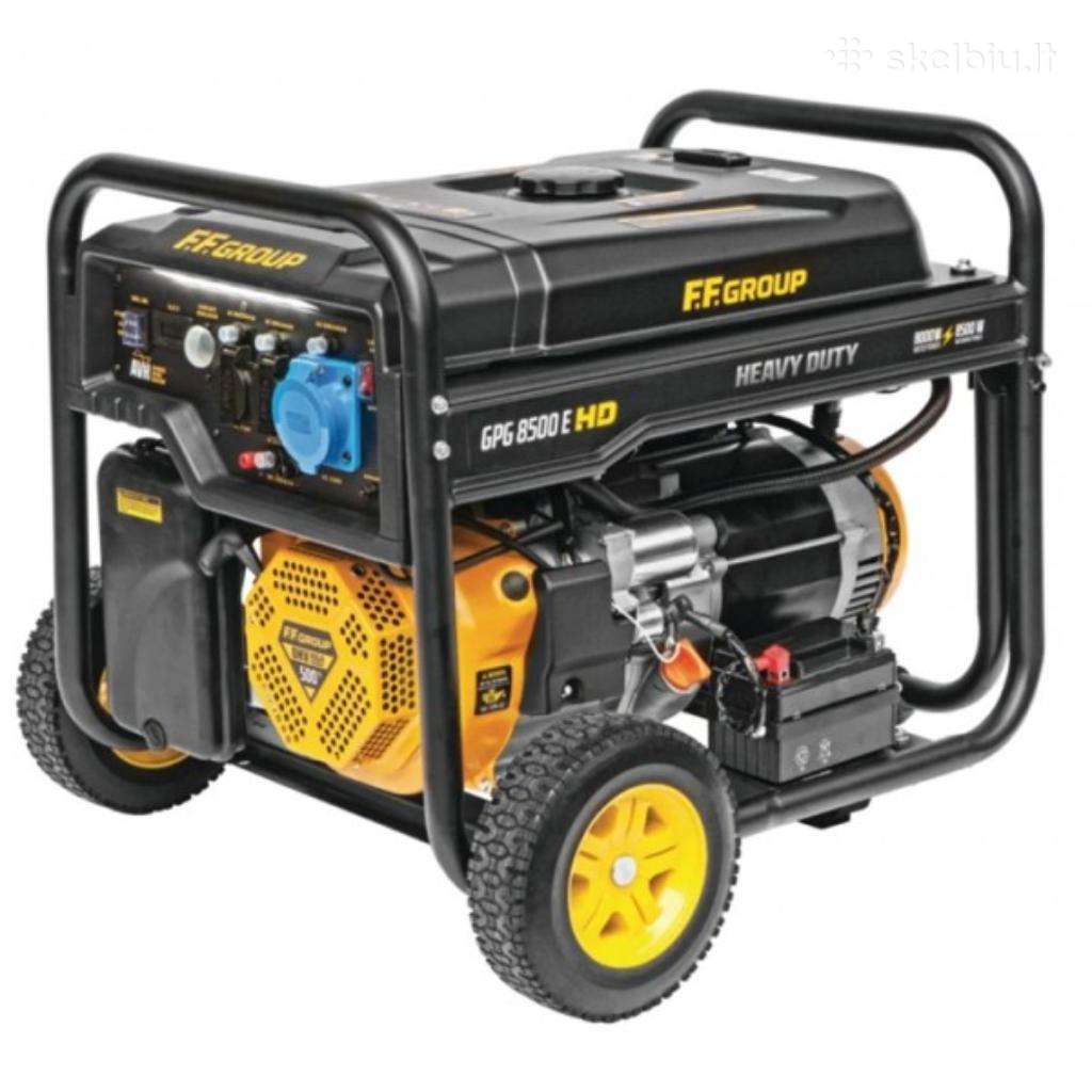Generatorius Ff Group Gpg 8500e HD (8,5kw)