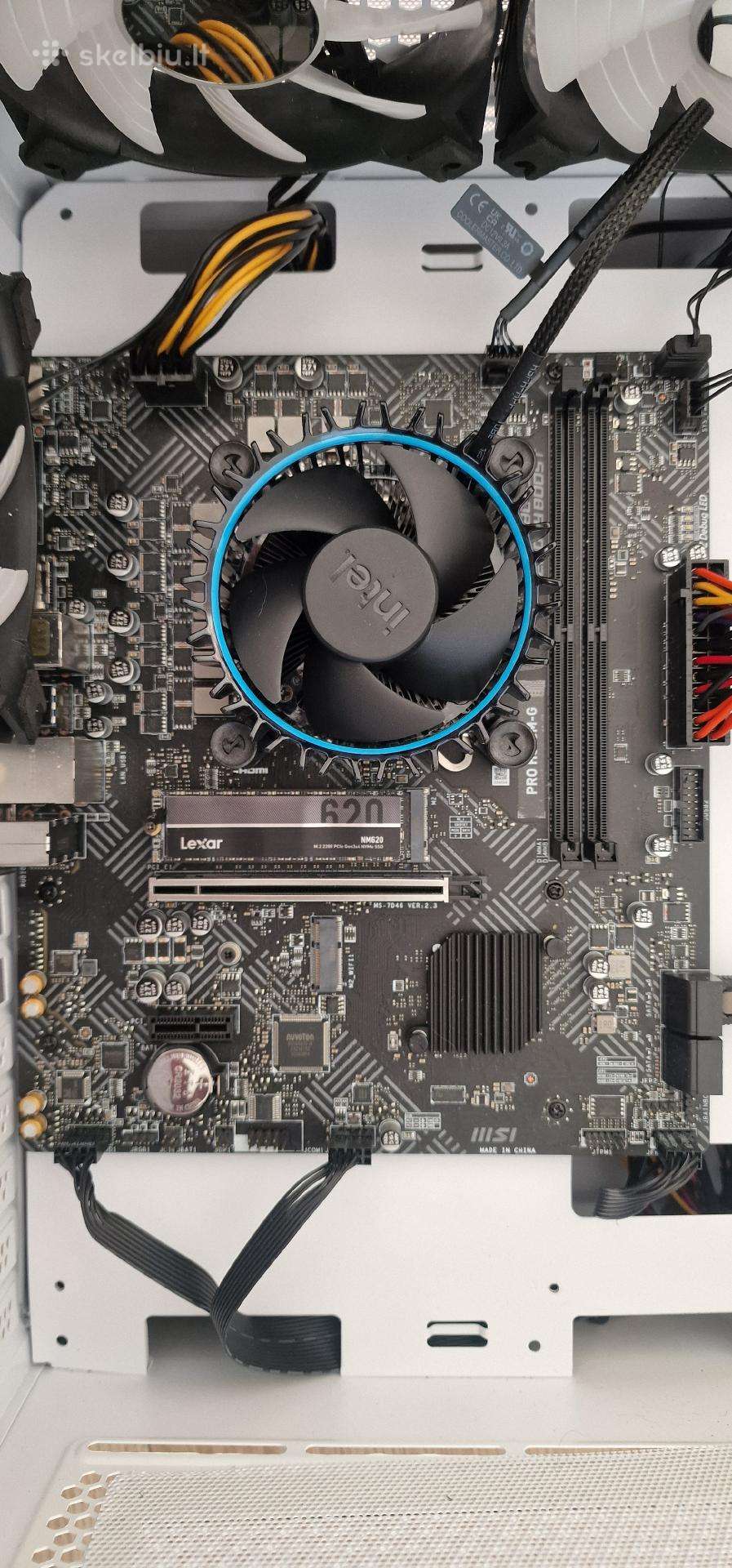 Intel i5 12400f su Msi Pro H610m-g
