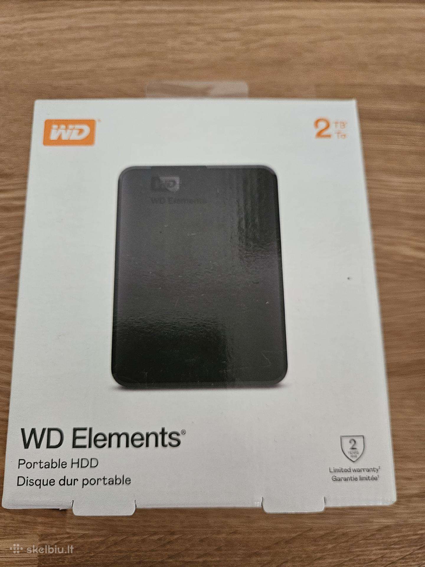 Isorinis HDD kietasis diskas Wd Ekements