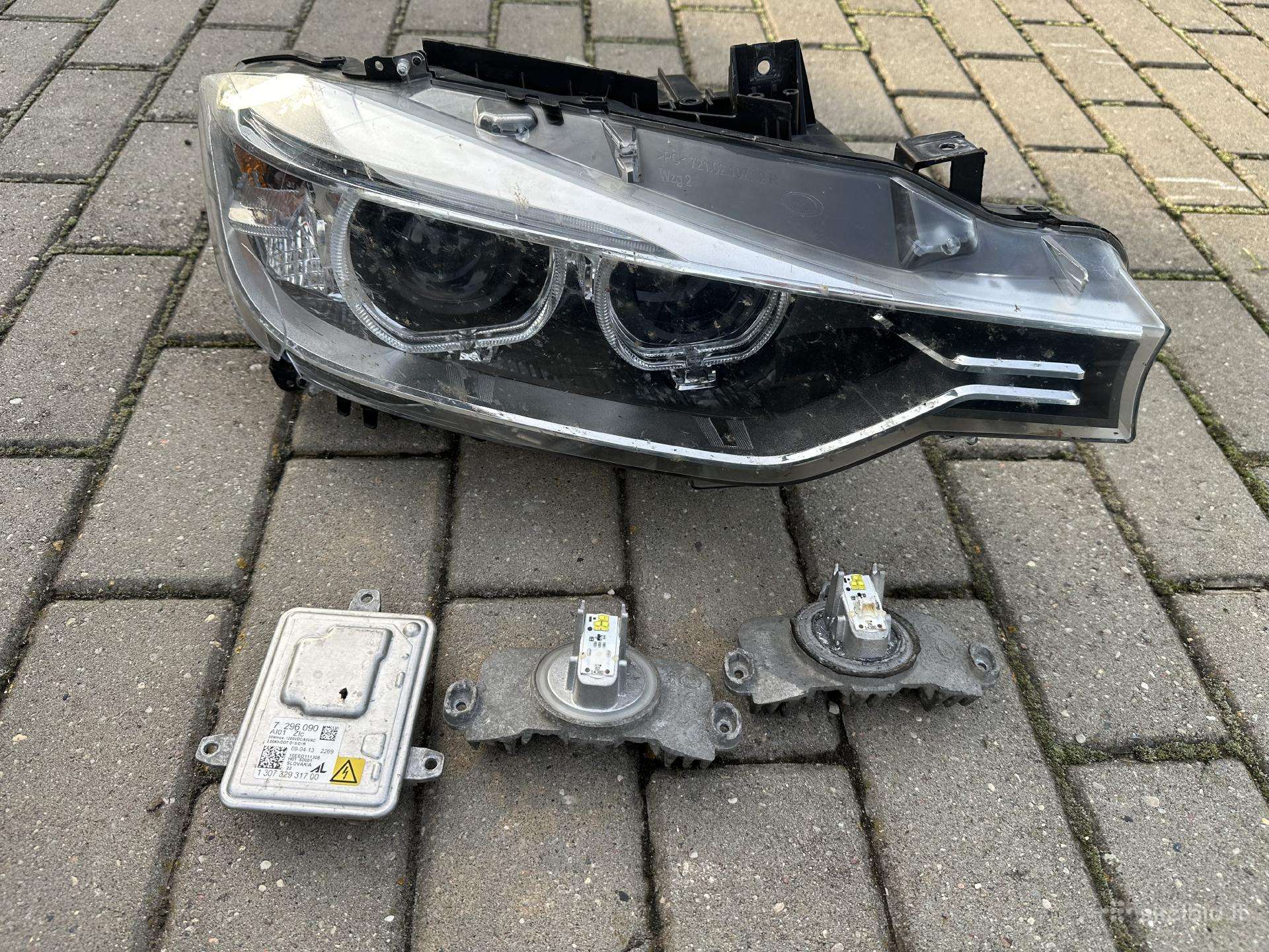 Bmw f11 dešnė fara (sulaužytas korpusas)