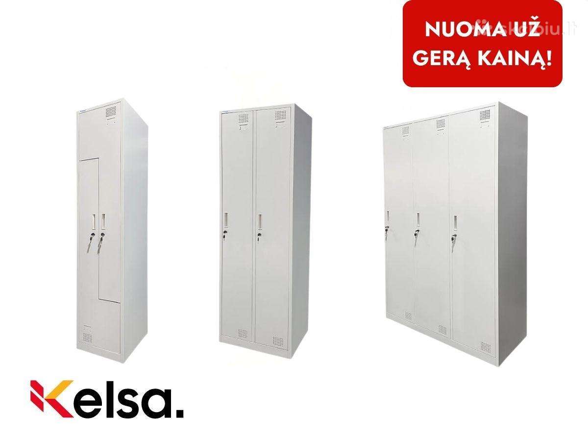 Metalinių persirengimo spintelių nuoma - Nuo 1 Eur