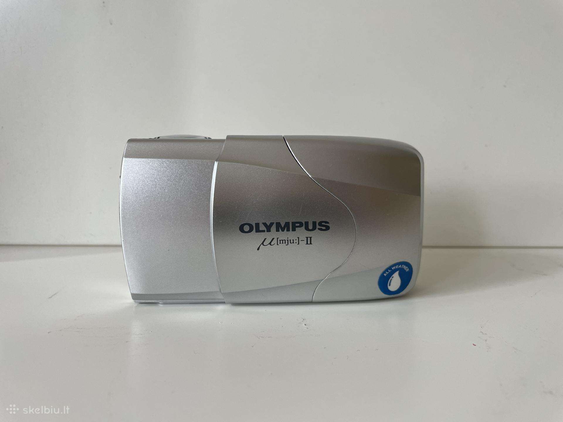 Olympus mju II juostinis fotoaparatas