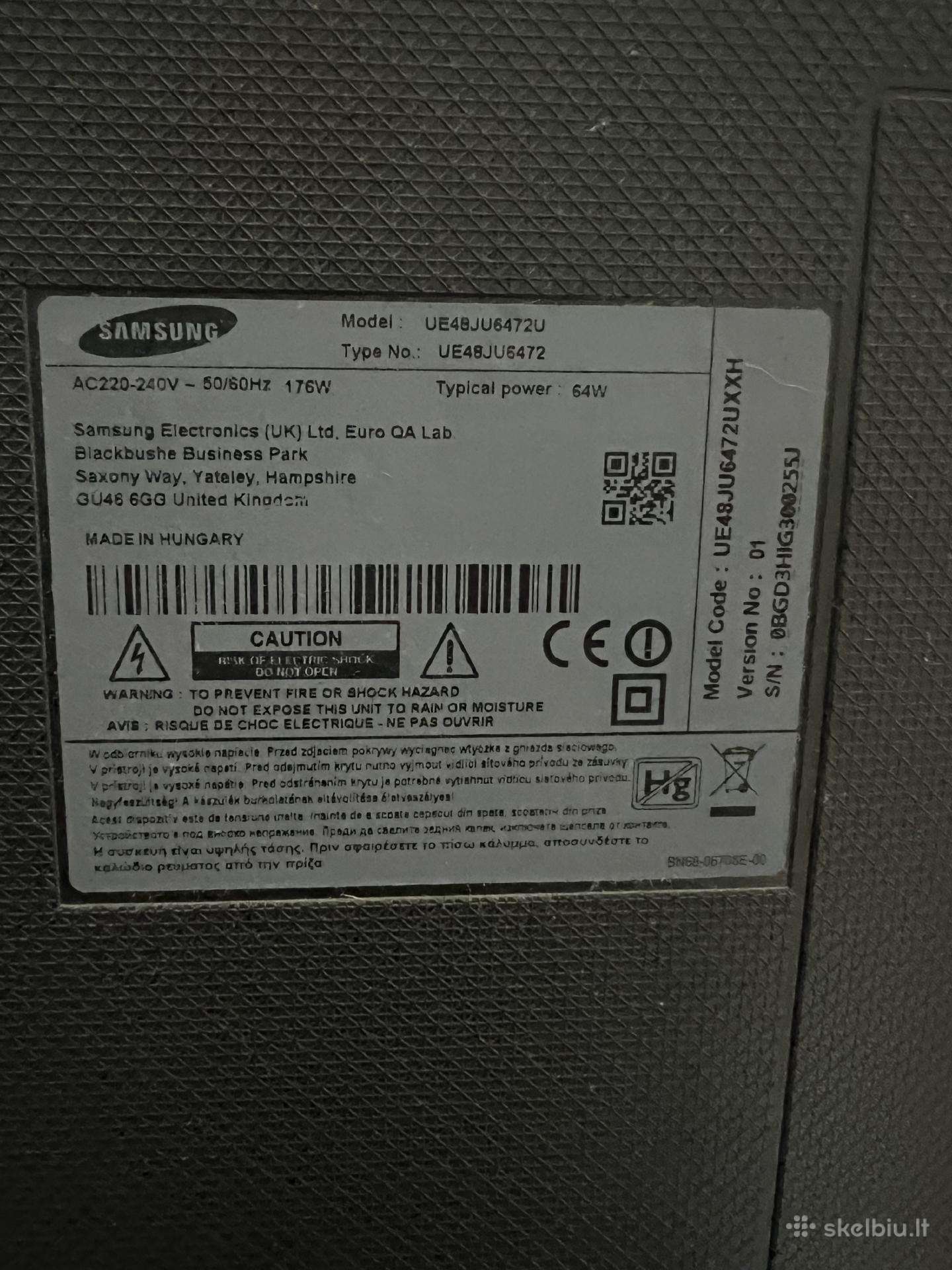 Samsung 48 4k Smart TV – 50 €