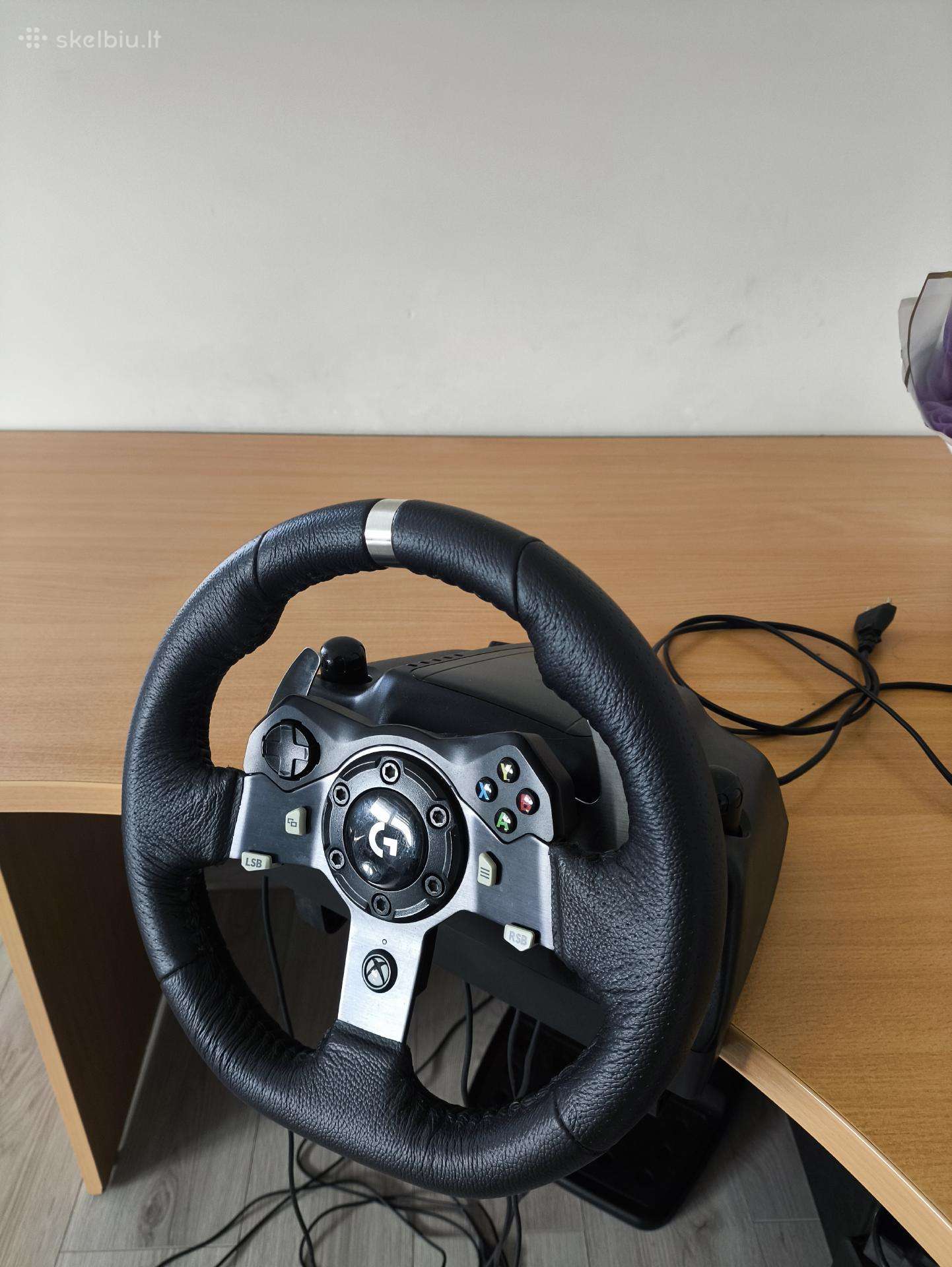 Logitech žaidiminis vairas