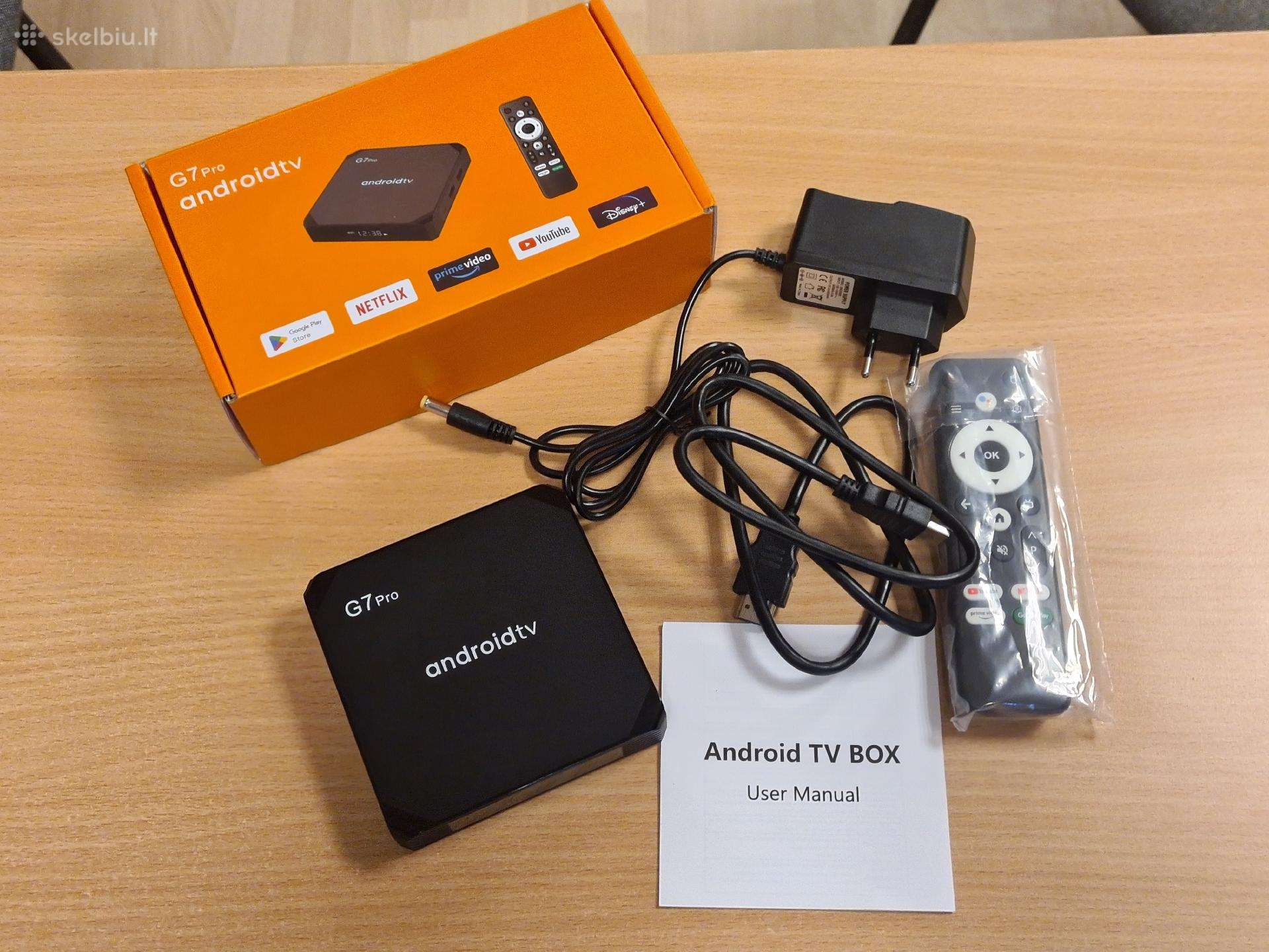 G7 Pro Android TV 11 4/32gb 4k Go3/smart TV