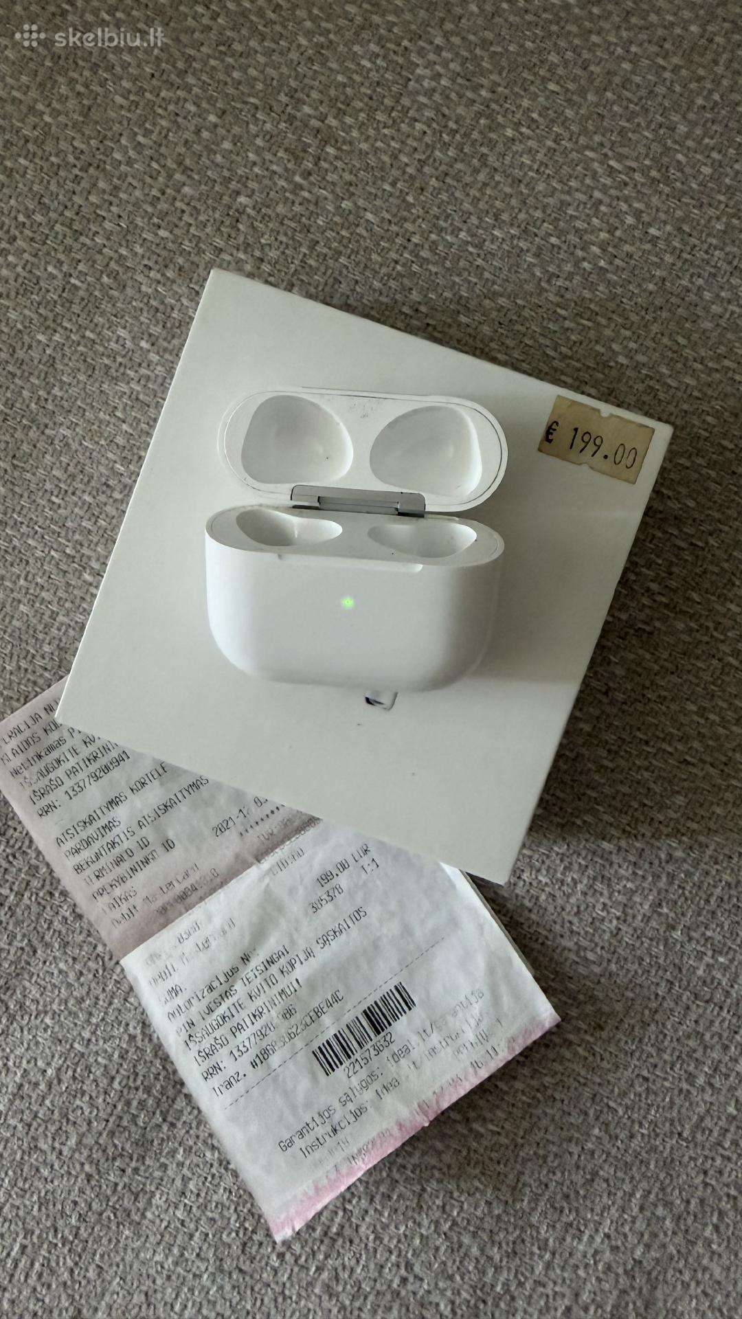 Apple Airpods 3rd gen krovimo dėklas