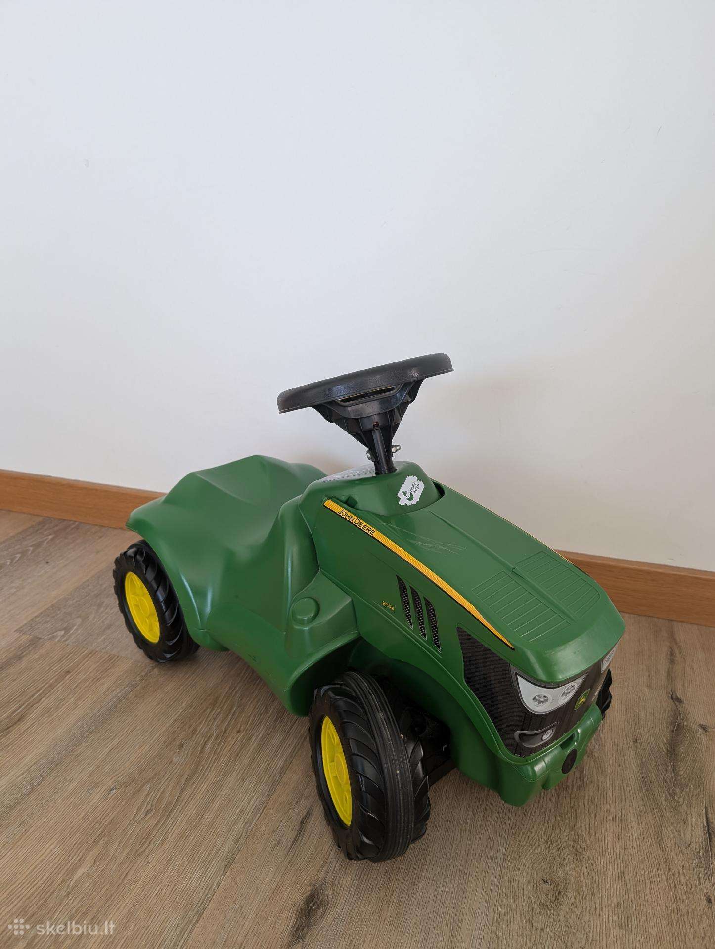Paspiriamas traktorius Rolly Toys John Deere