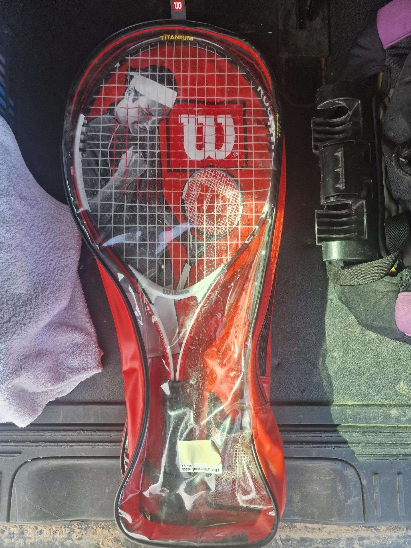 Teniso raketes Wilson Roger Federer kaip naujos.