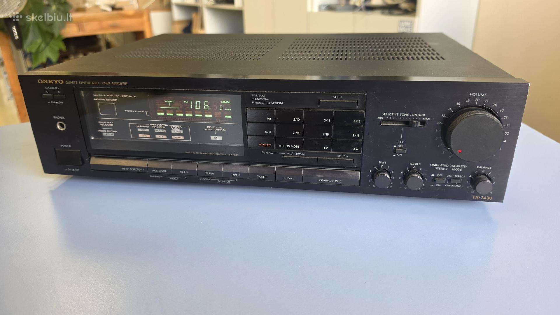 Parduodamas Onkyo Tx-7430 Resyveris
