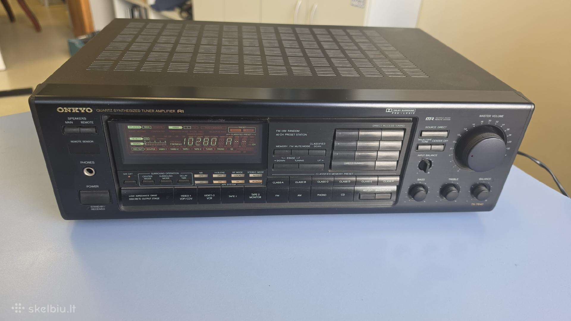 Parduodamas Onkyo Tx-7840 Resyveris