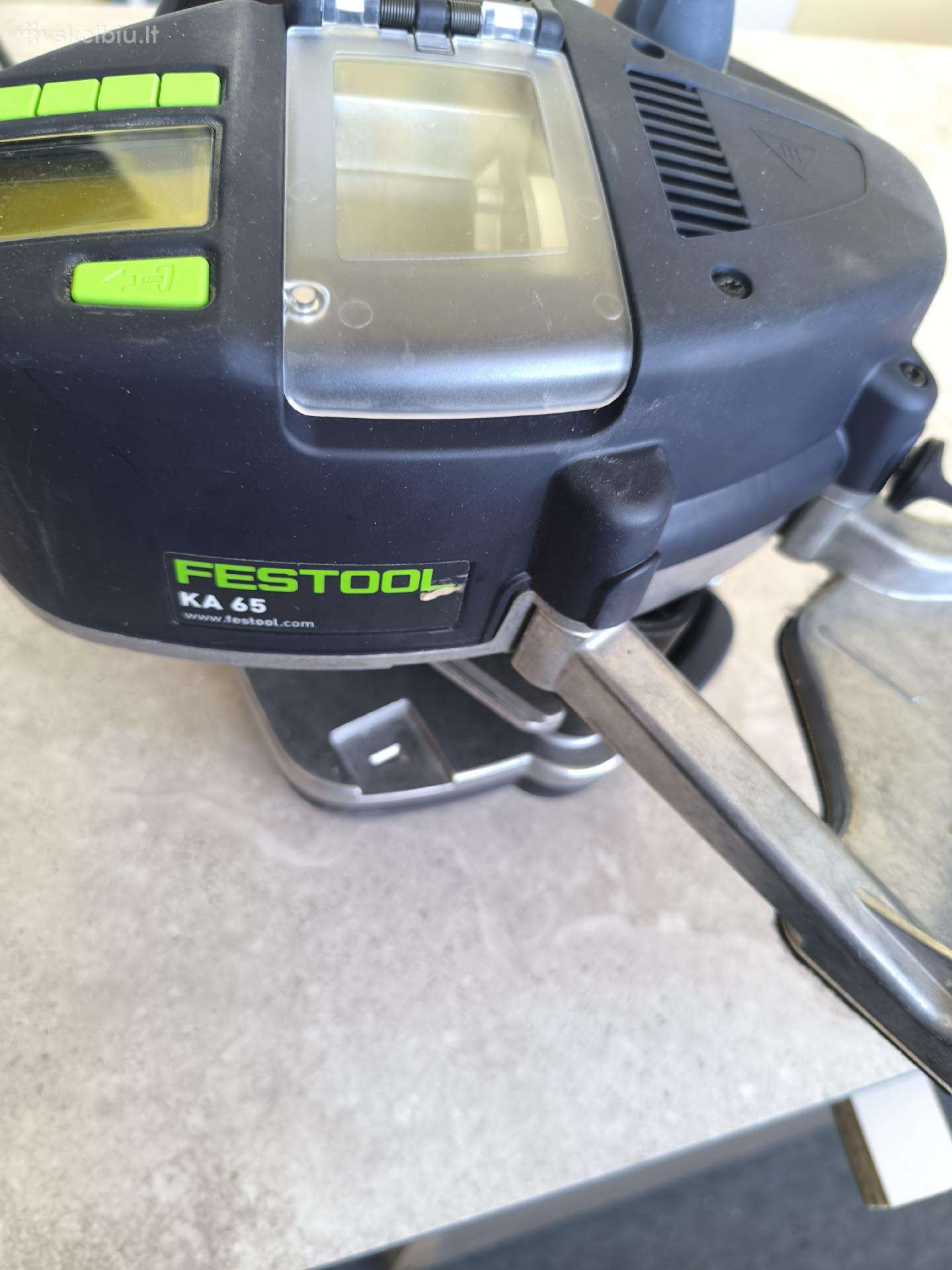 Naudotas festool ka 65 conturo
