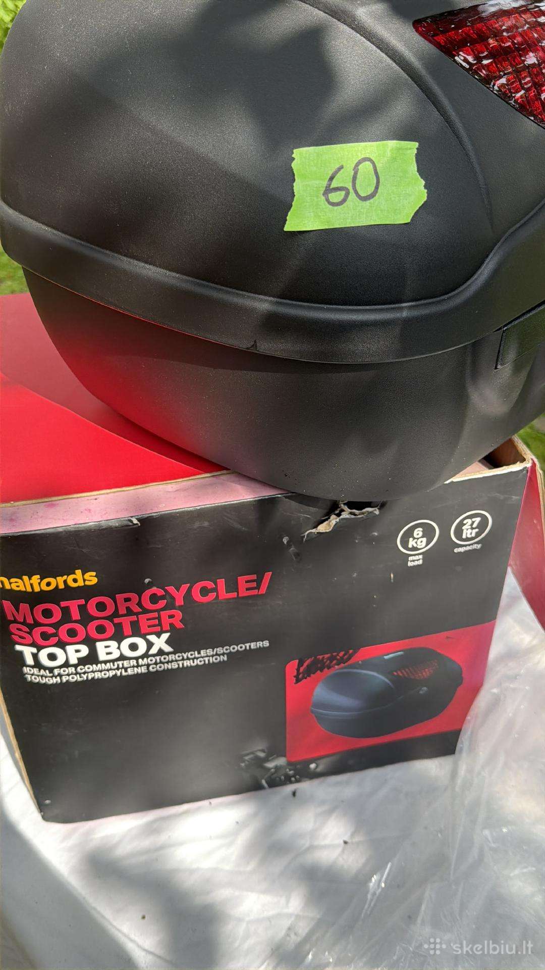 Daiktadezes. Motociklams. Mopedams.