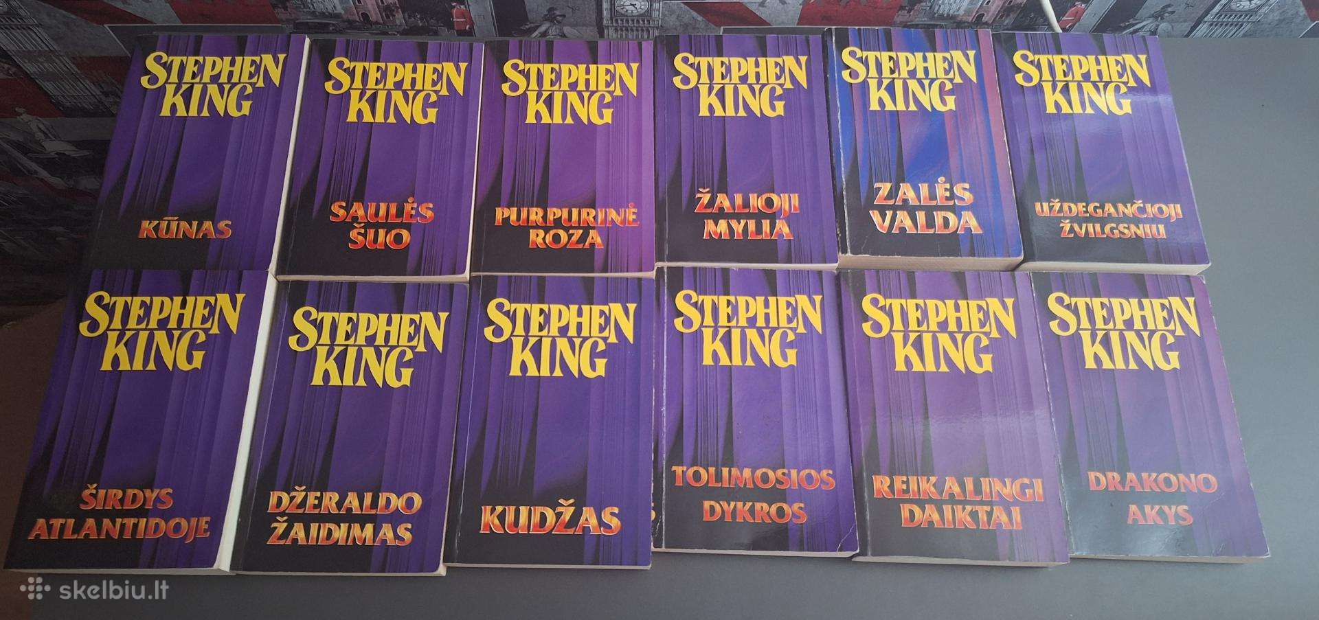 Stepjen King knygos