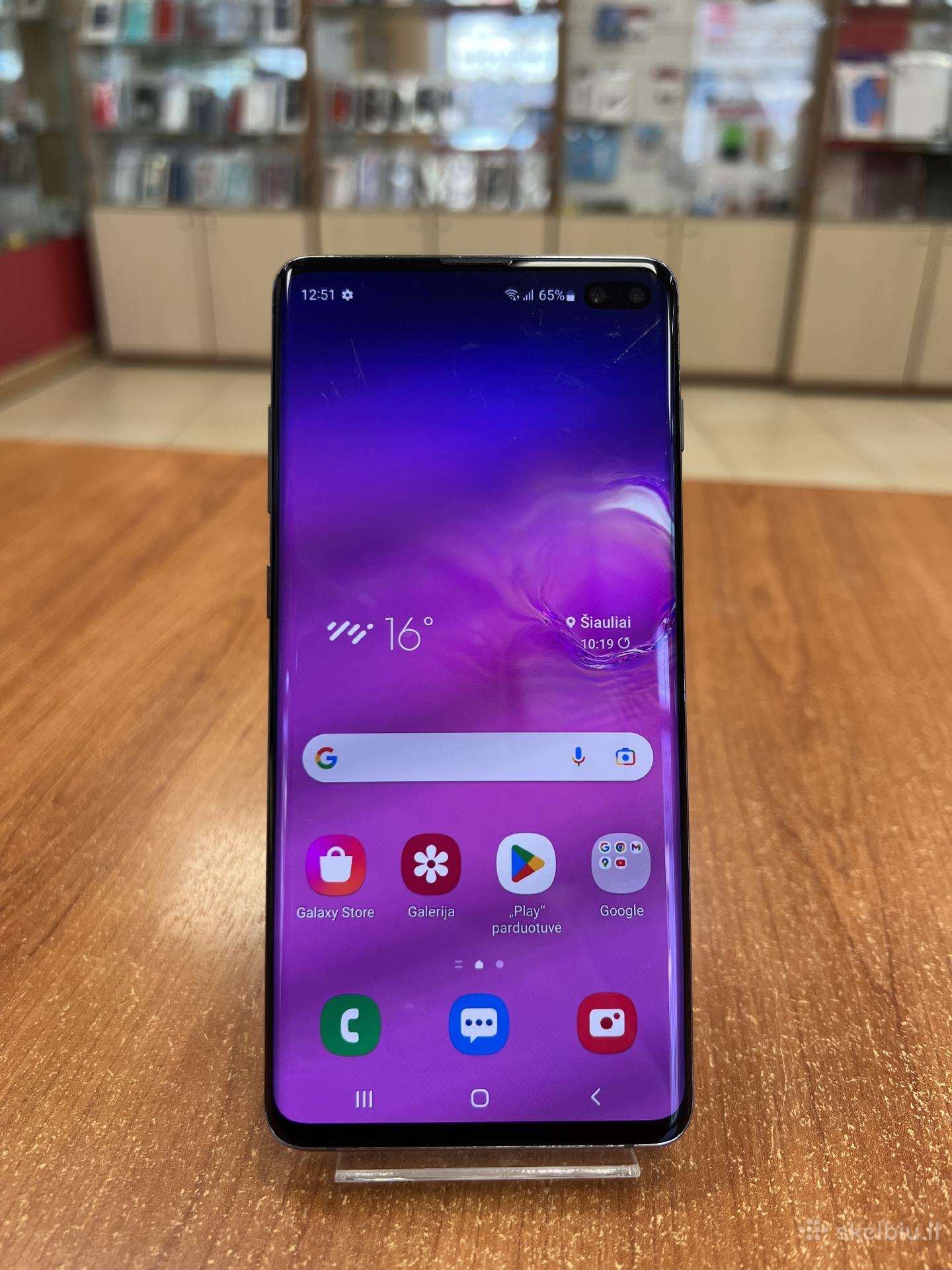 Samsung G975 Galaxy S10 Plus 128 GB (naudotas)