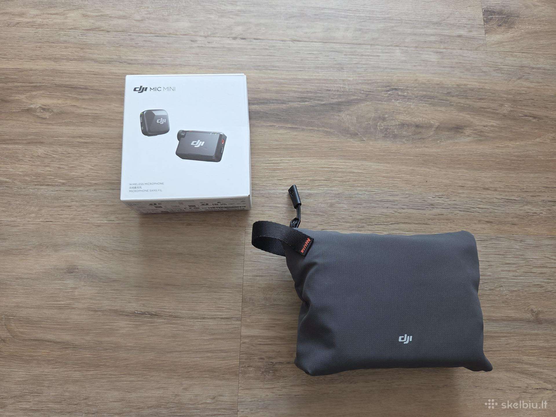 Dji Mic Mini 2, 2tx + 1rx / 1 Tx + 1 Rx Mikrofonas