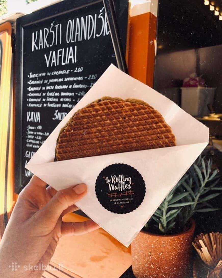 The Rolling Waffles Food Truck/ Maisto vagonėlis